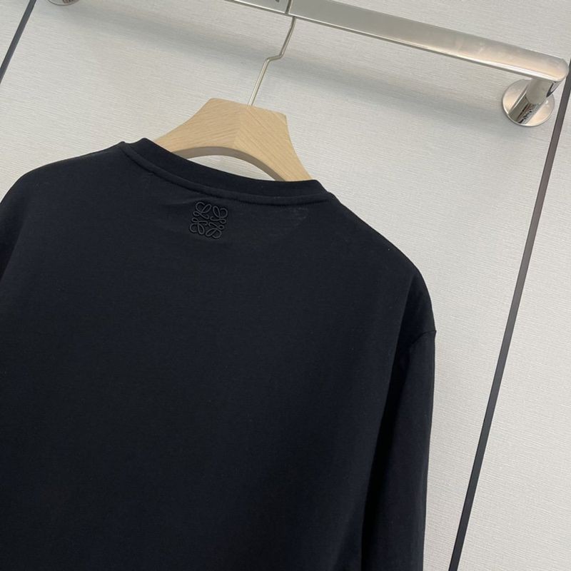春夏新作ロエベ サボテンロゴがカワイイシンプル半袖Tシャツ 偽物 loa02989